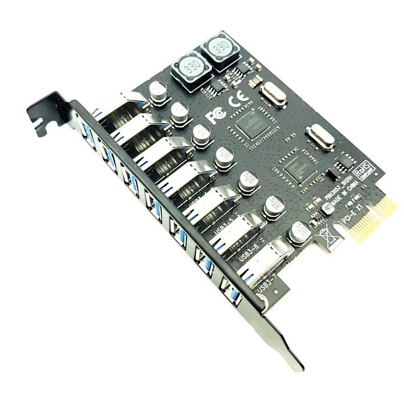 ũž USB 3.0 PCI-E Ȯ ī , ܺ Ʈѷ, PCI ͽ ī, 7 Ʈ, USB 3.0  